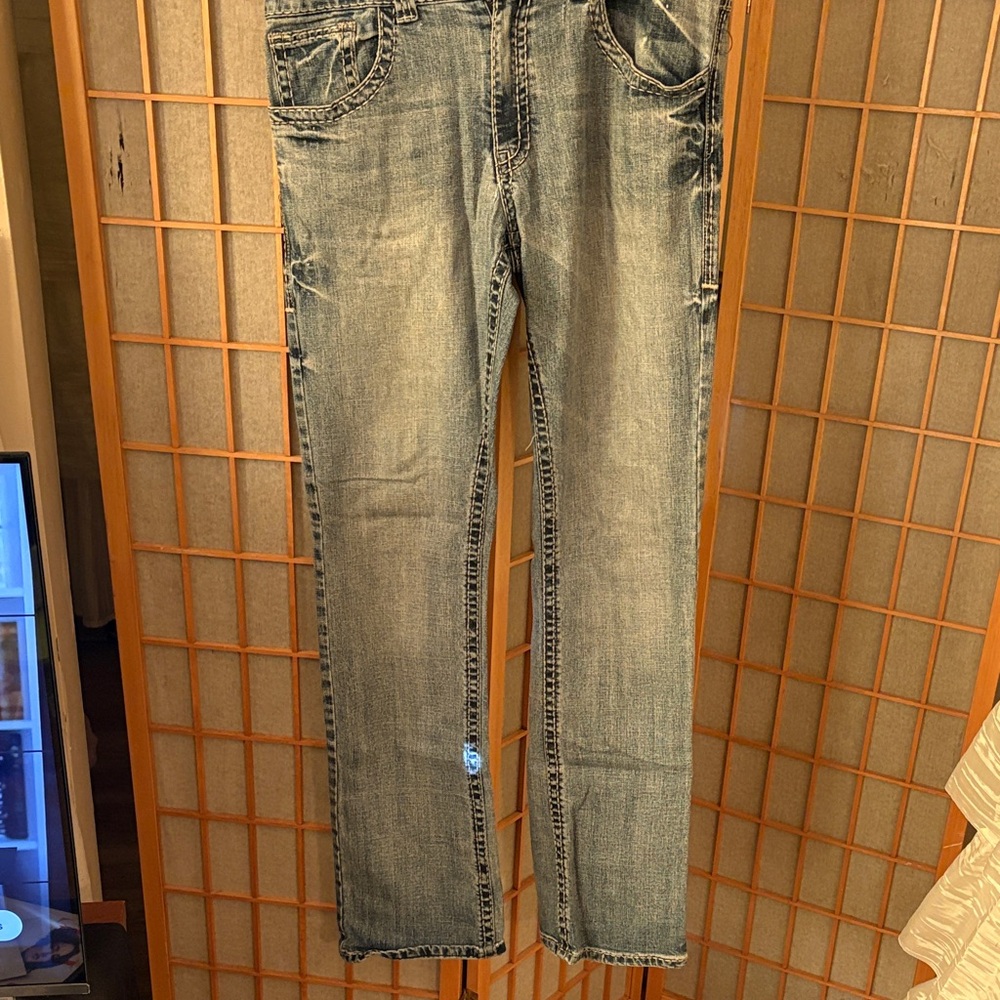 Men's Classic Blue Jeans